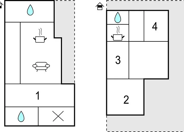 Holiday home Awesome In With View Boruja